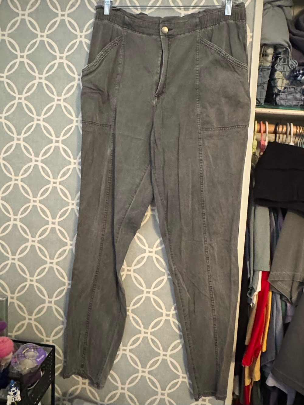 Gray pants old navy tall